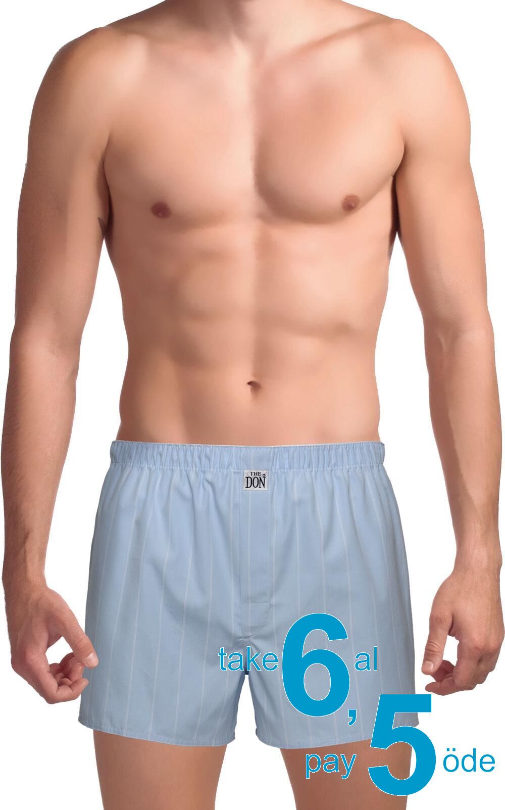 The DON Poplin Erkek Boxer Desen 97