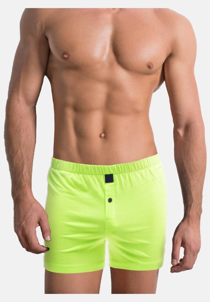 The DON Jersey Penye-Örme Erkek Boxer Fıstık Yeşili