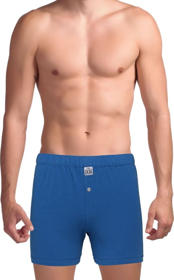 The DON Traditional Erkek Boxer Şort İndigo