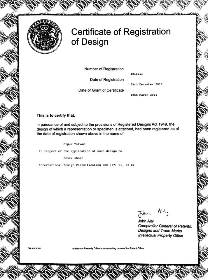 The DON Damat Boxer Beyaz