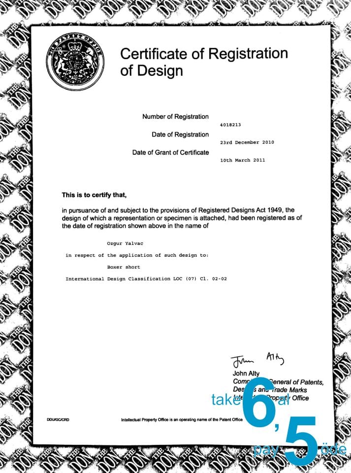 The DON Damat Boxer Beyaz