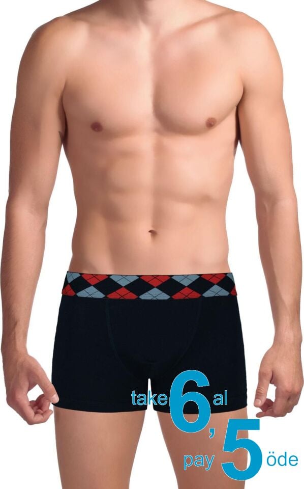 The DON Innovative Süprem Erkek Trunk Boxer Siyah