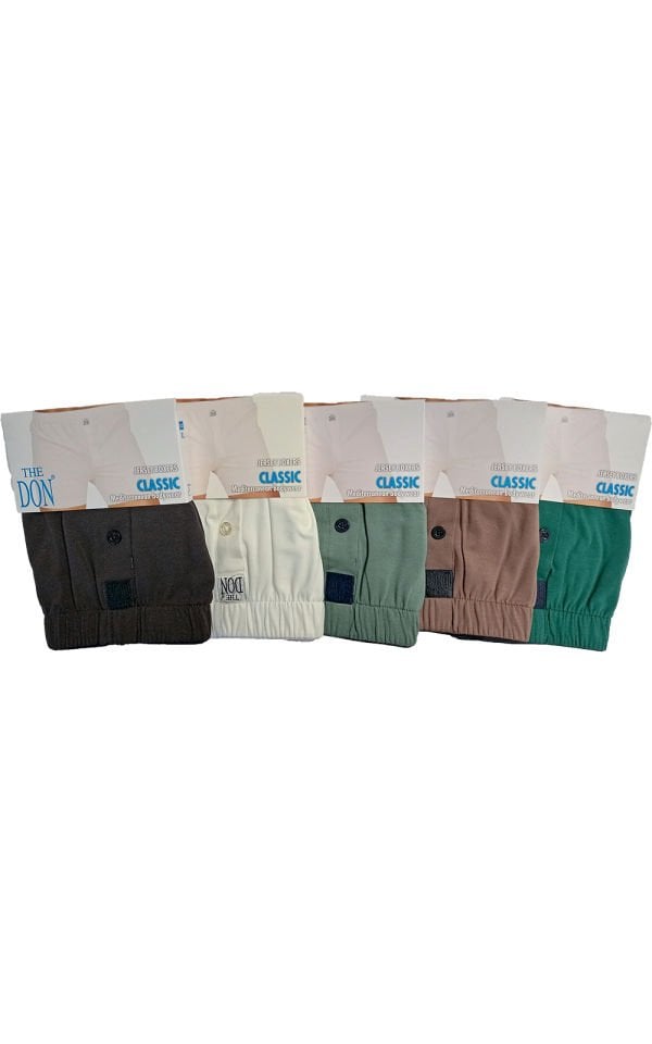 The DON Jersey Penye-Örme Erkek Boxer 5'li Paket 5P2 (XL)