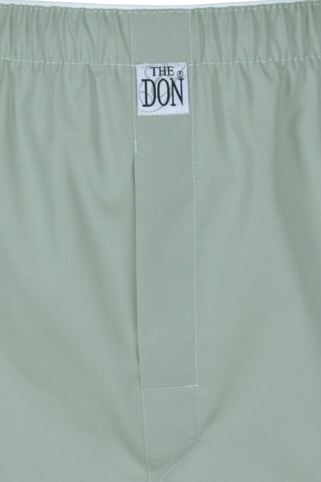 The DON Poplin Erkek Boxer Lunar Silver