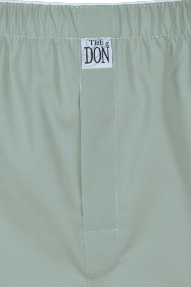 The DON Poplin Erkek Boxer Lunar Silver