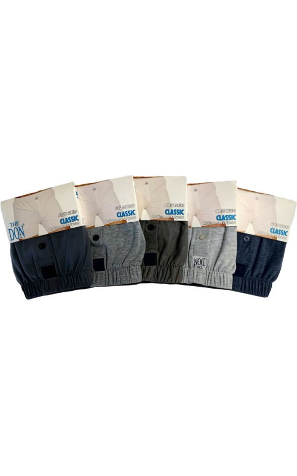 The DON Jersey Penye-Örme Erkek Boxer 5'li Paket 5P3 (M)