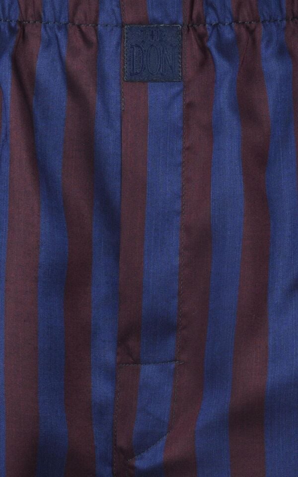 The DON Poplin Erkek Boxer Bordo Akşam