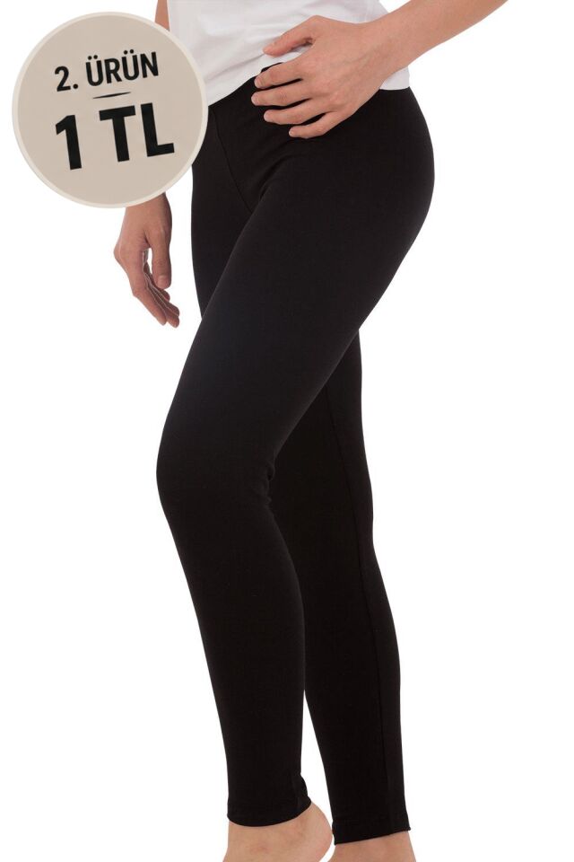 The DON Leggings Kadın Tayt Siyah
