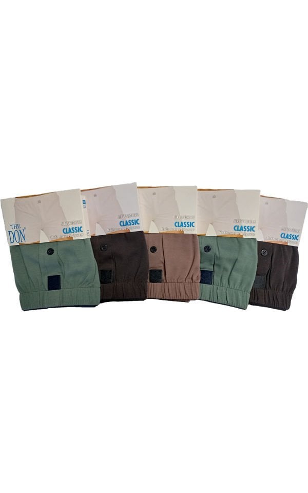 The DON Jersey Penye-Örme Erkek Boxer 5'li Paket 5P4 (XXL)