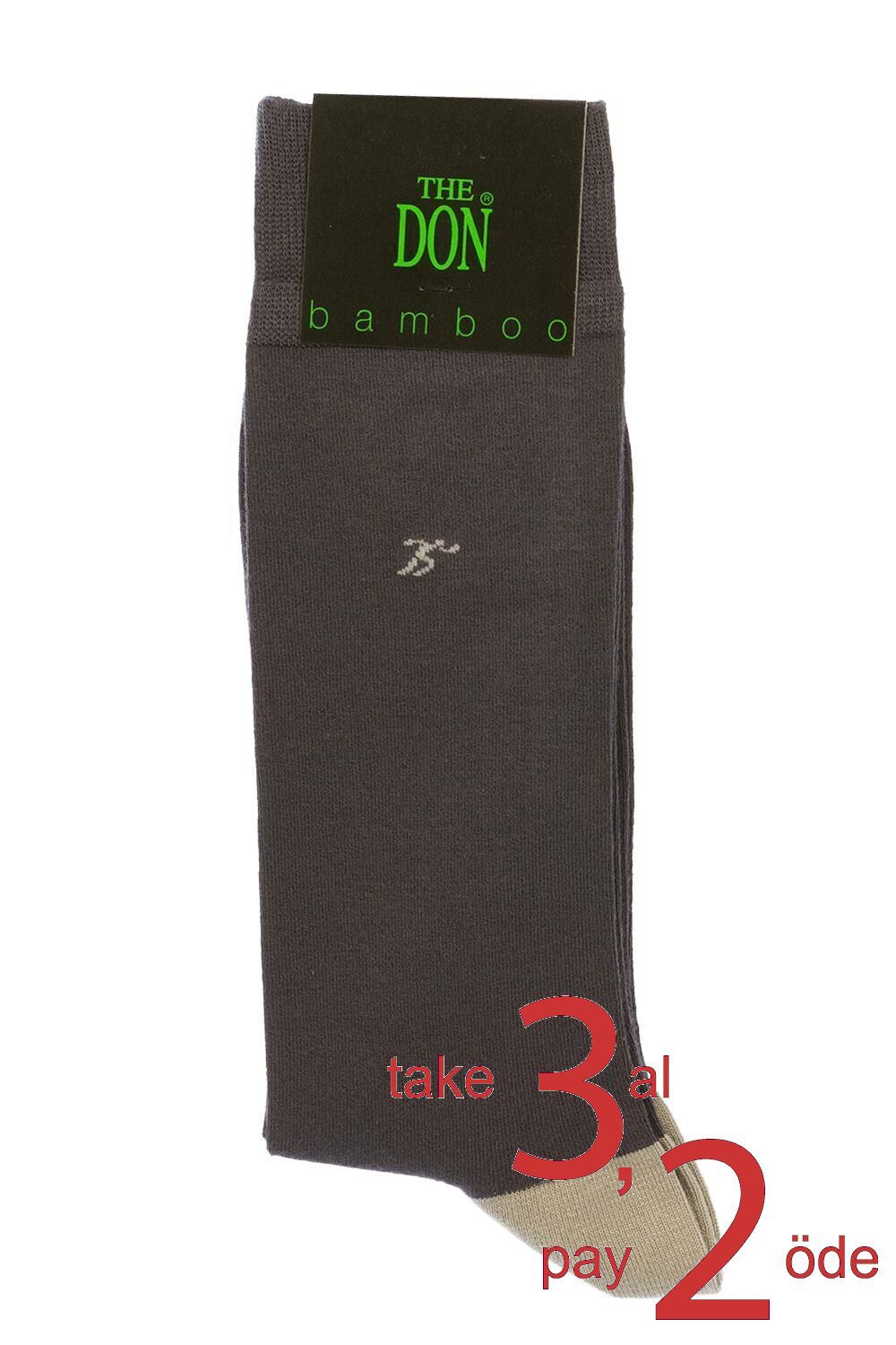 The DON Erkek Bambu Çorap K007A Desen 3