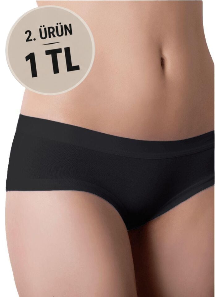 The DON Panties Kadın Slip Siyah