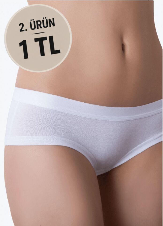 The DON Panties Kadın Slip Beyaz