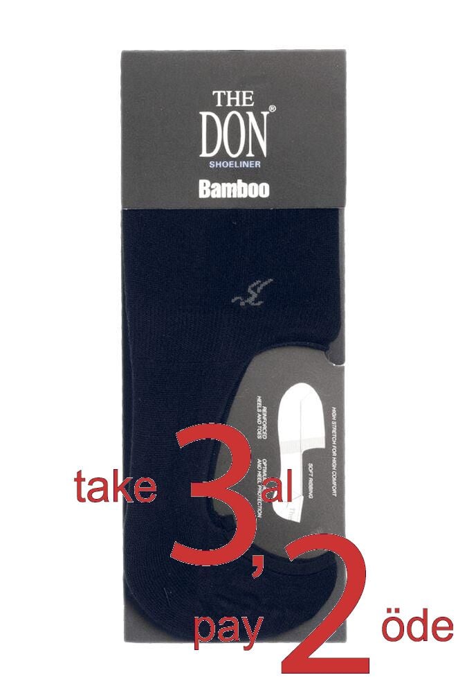 The DON Bambu Çetik Erkek Suba Çorap Lacivert