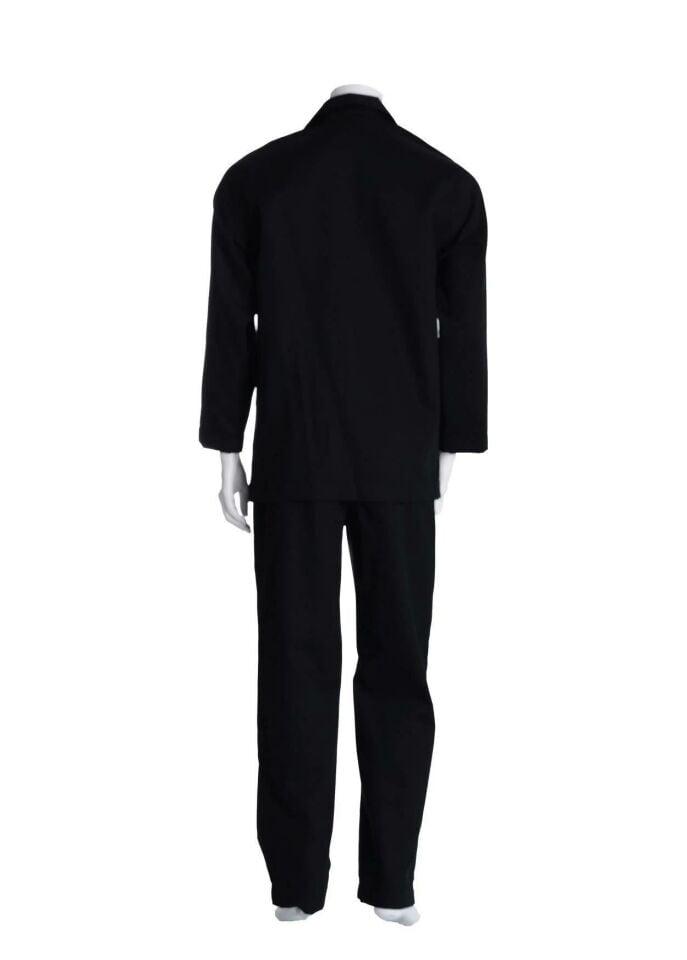 The DON Poplin Erkek Pijama Takımı Siyah Renk