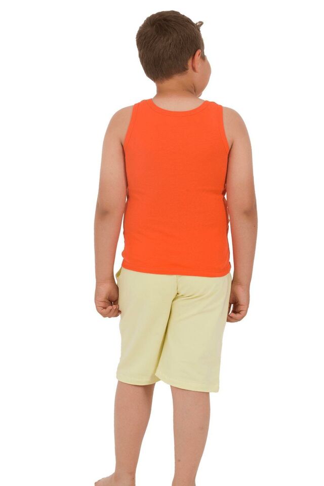 The DON Erkek Çocuk Uzun Şort Açık Sarı