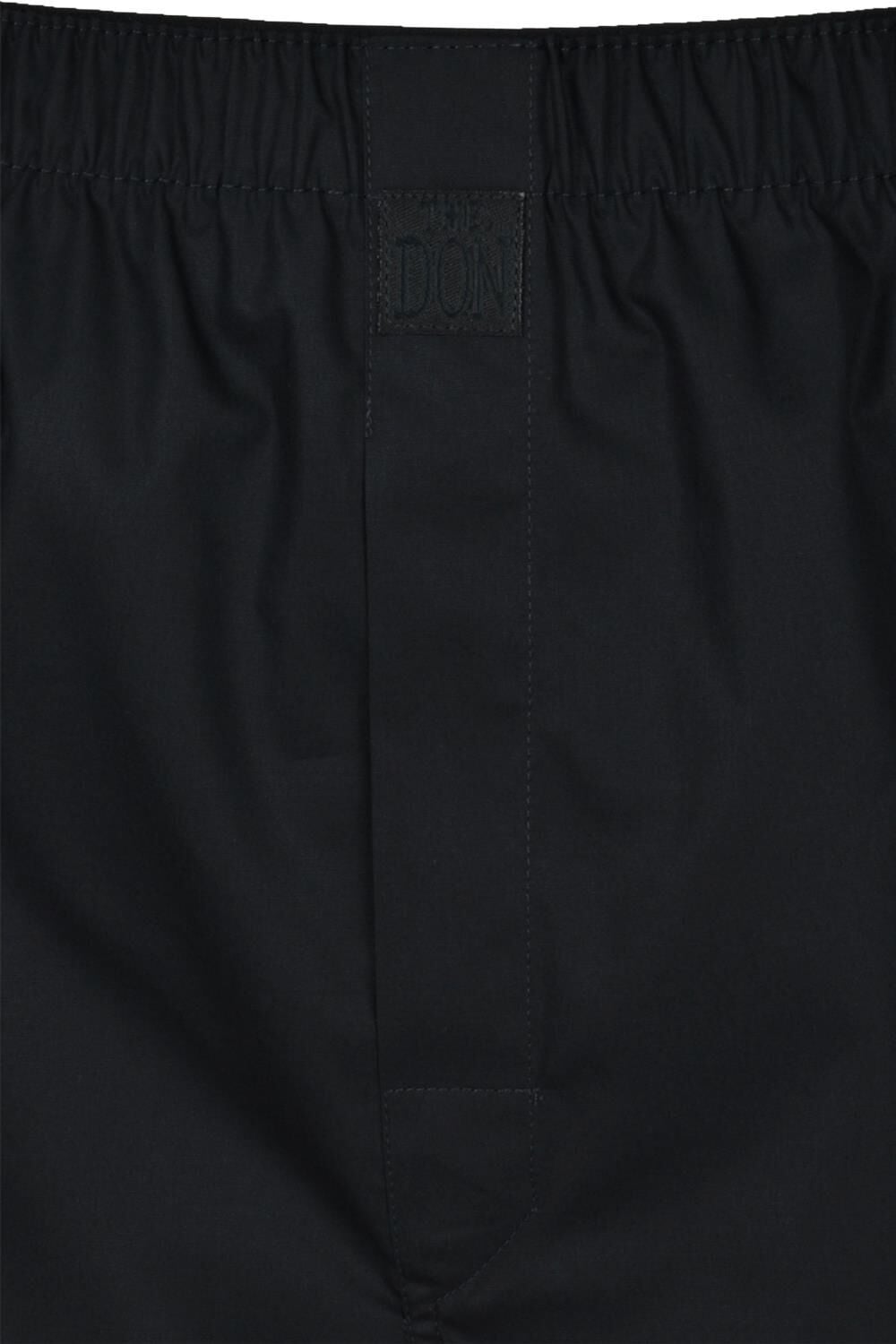 The DON Poplin Erkek Boxer Siyah Renk