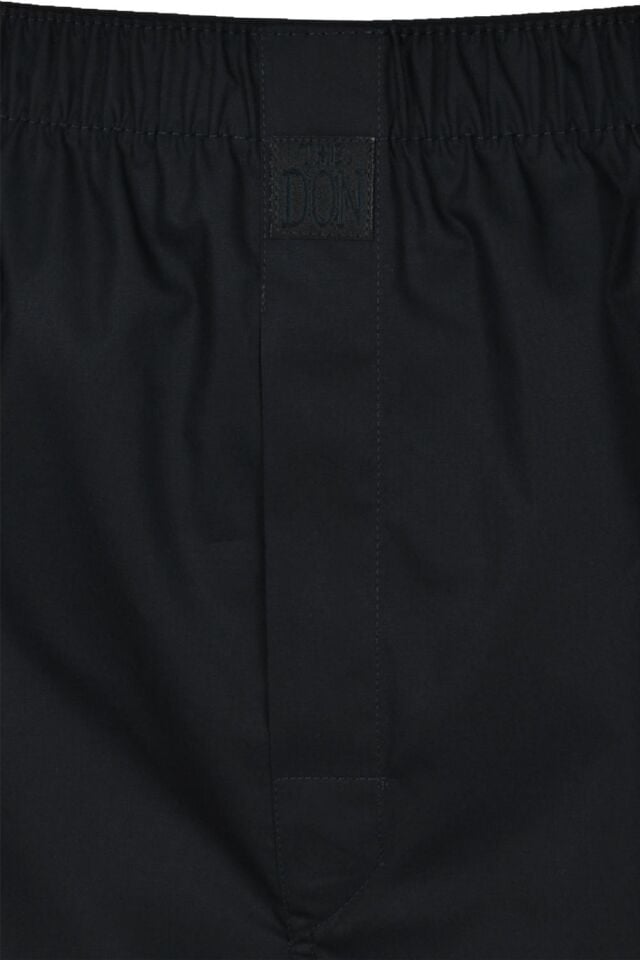 The DON Poplin Erkek Boxer Siyah Renk