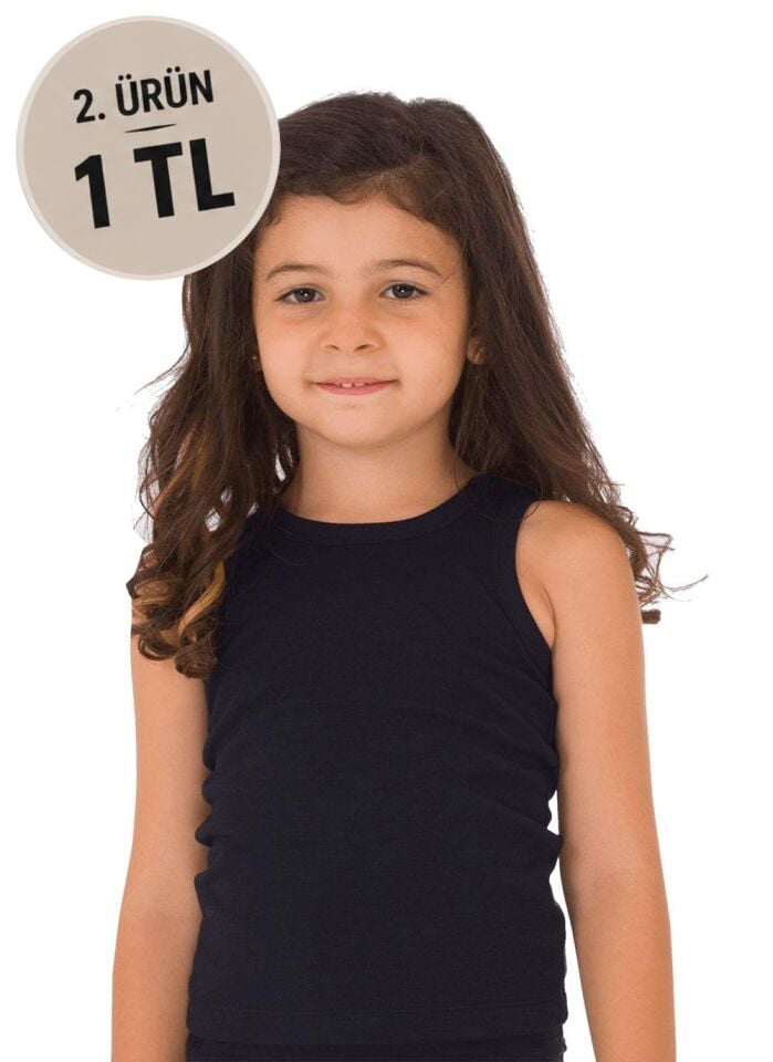 The DON Süprem Kız Çocuk Atlet Lacivert