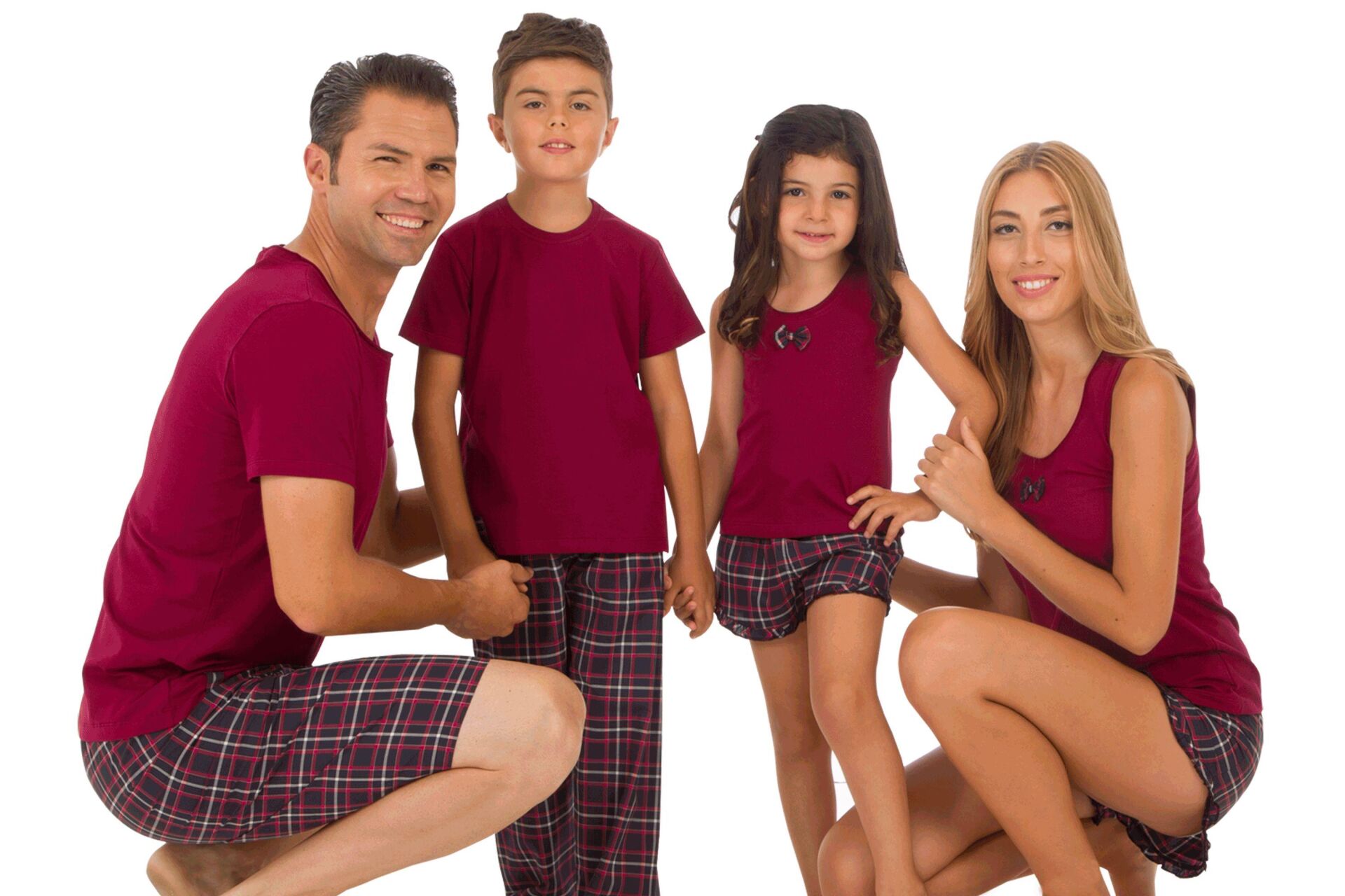 The DON Aile Kız Çocuk Şort-Atlet Takımı Desen 2