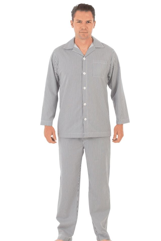 The DON Poplin Erkek Pijama Takımı Desen 17