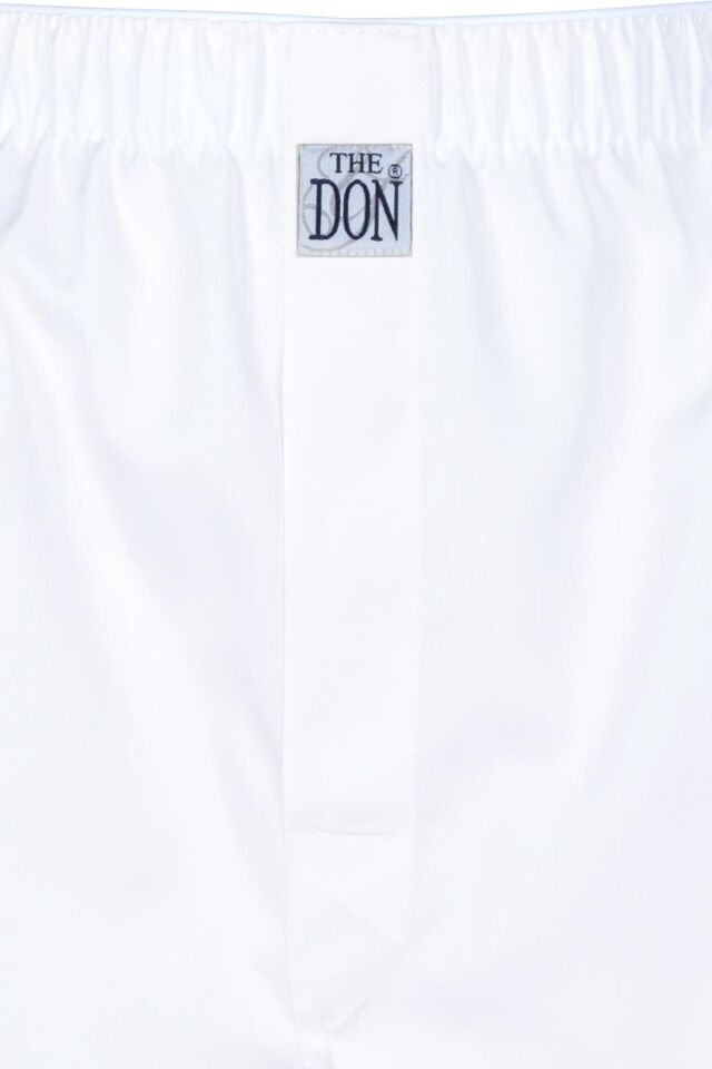 The DON Poplin Erkek Boxer Beyaz Renk
