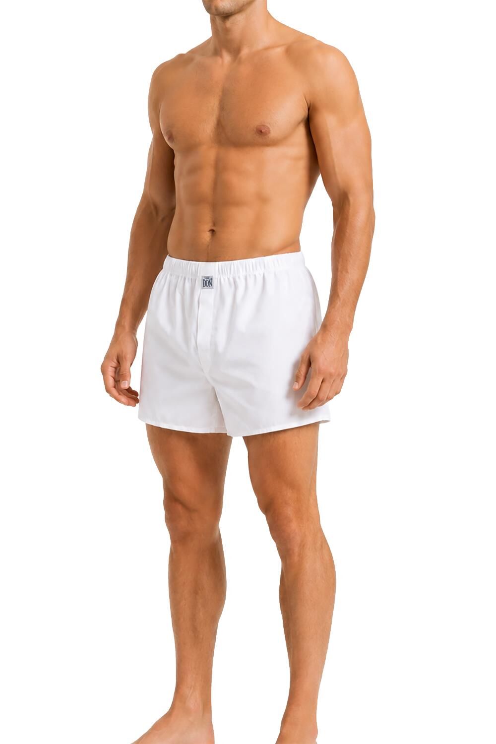 The DON Poplin Erkek Boxer Beyaz Renk