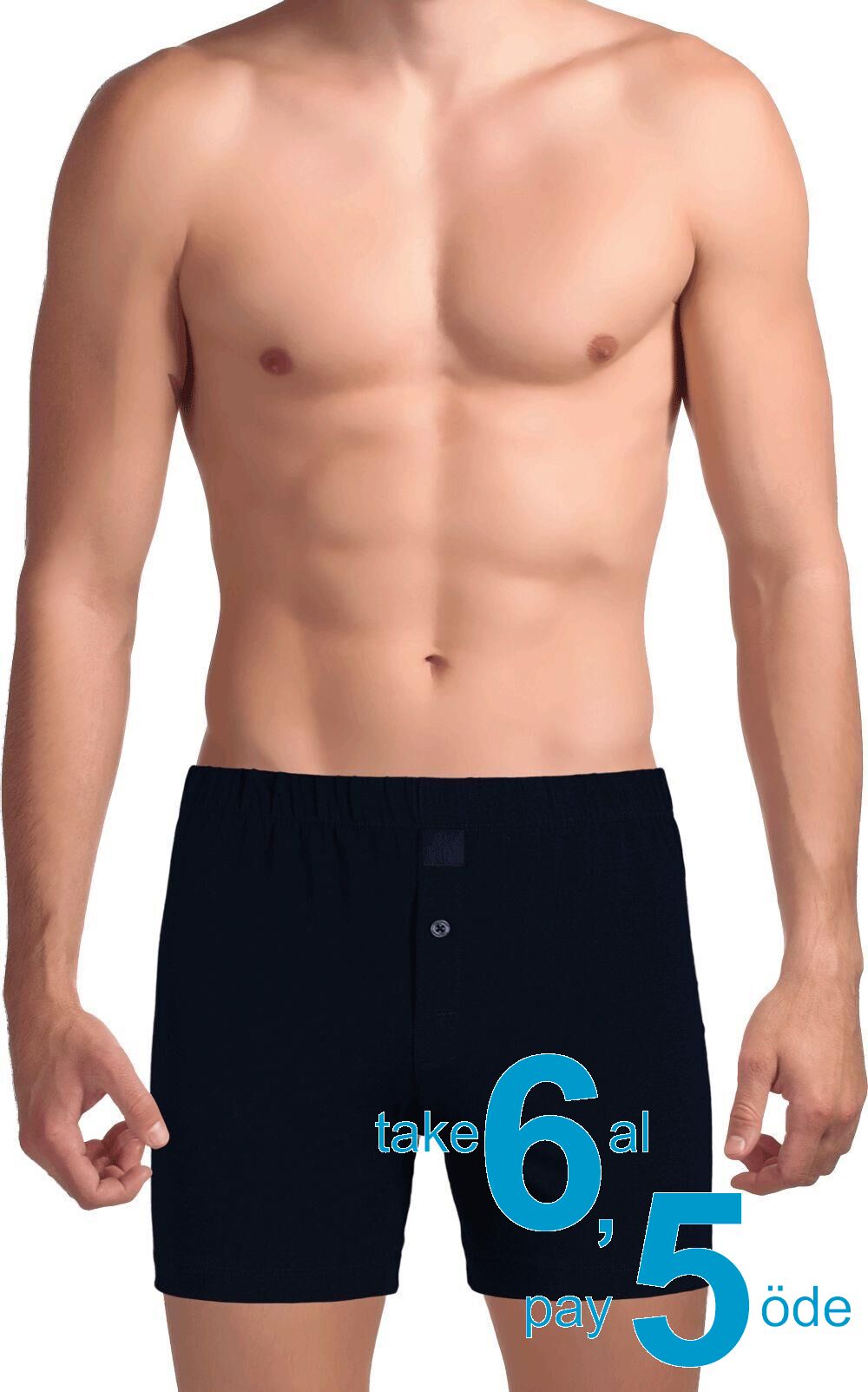 The DON Traditional Erkek Boxer Şort Lacivert