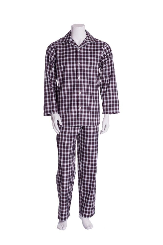 The DON Poplin Erkek Pijama Takımı Desen 25