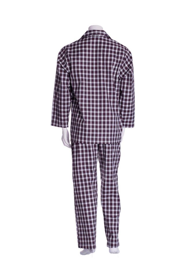 The DON Poplin Erkek Pijama Takımı Desen 25
