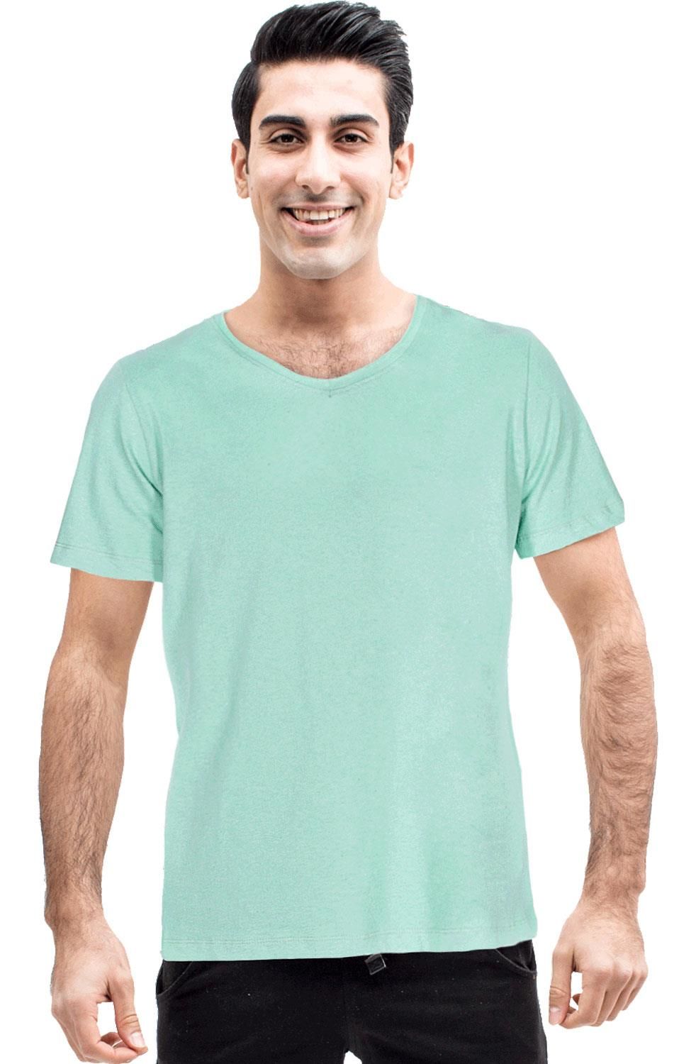 The DON Süprem Erkek Tişört Açık Yeşil