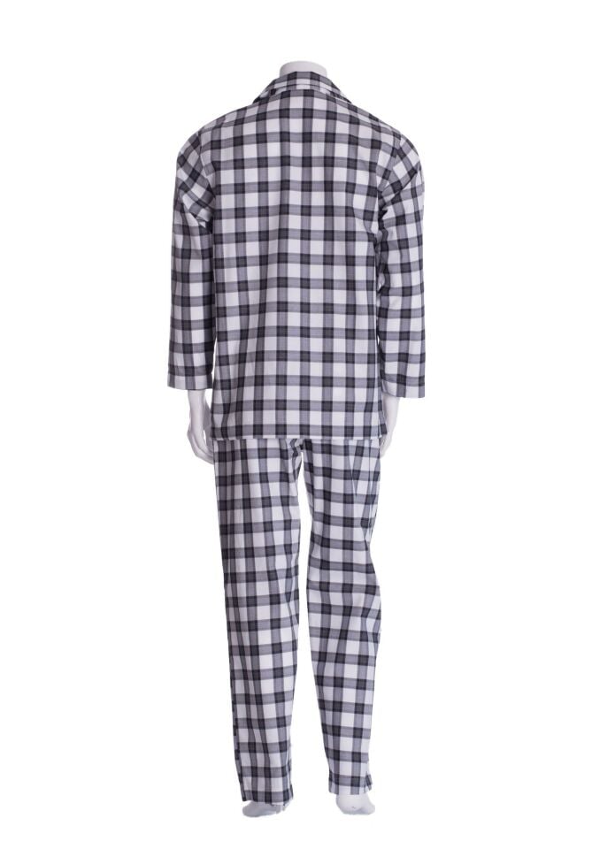 The DON Poplin Erkek Pijama Takımı Desen 28
