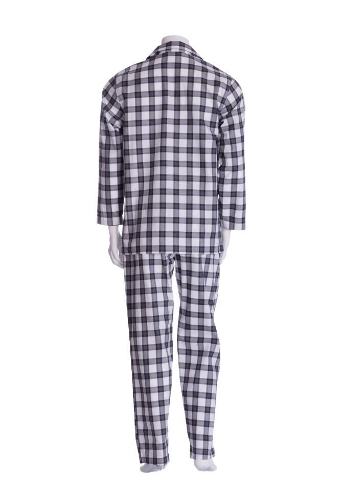 The DON Poplin Erkek Pijama Takımı Desen 28