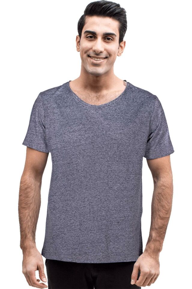 The DON Süprem Erkek Tişört Koyu Füme KOYU FÜME - L