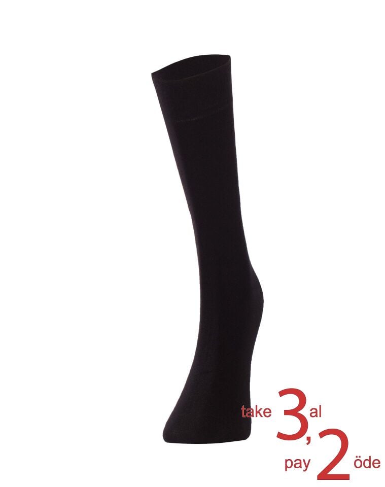 The DON London Pamuklu Erkek Çorap Siyah