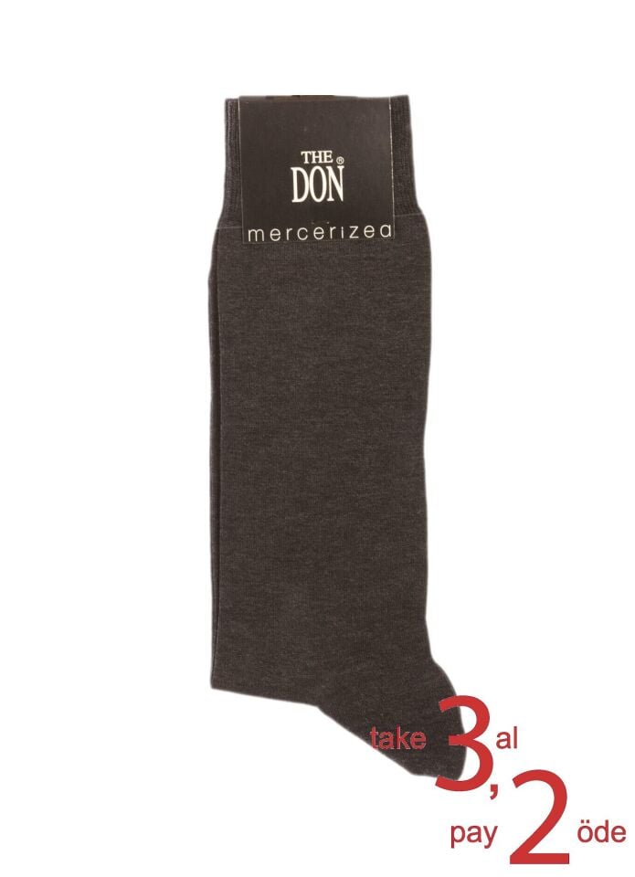 The DON Merserize Erkek Çorap Antrasit
