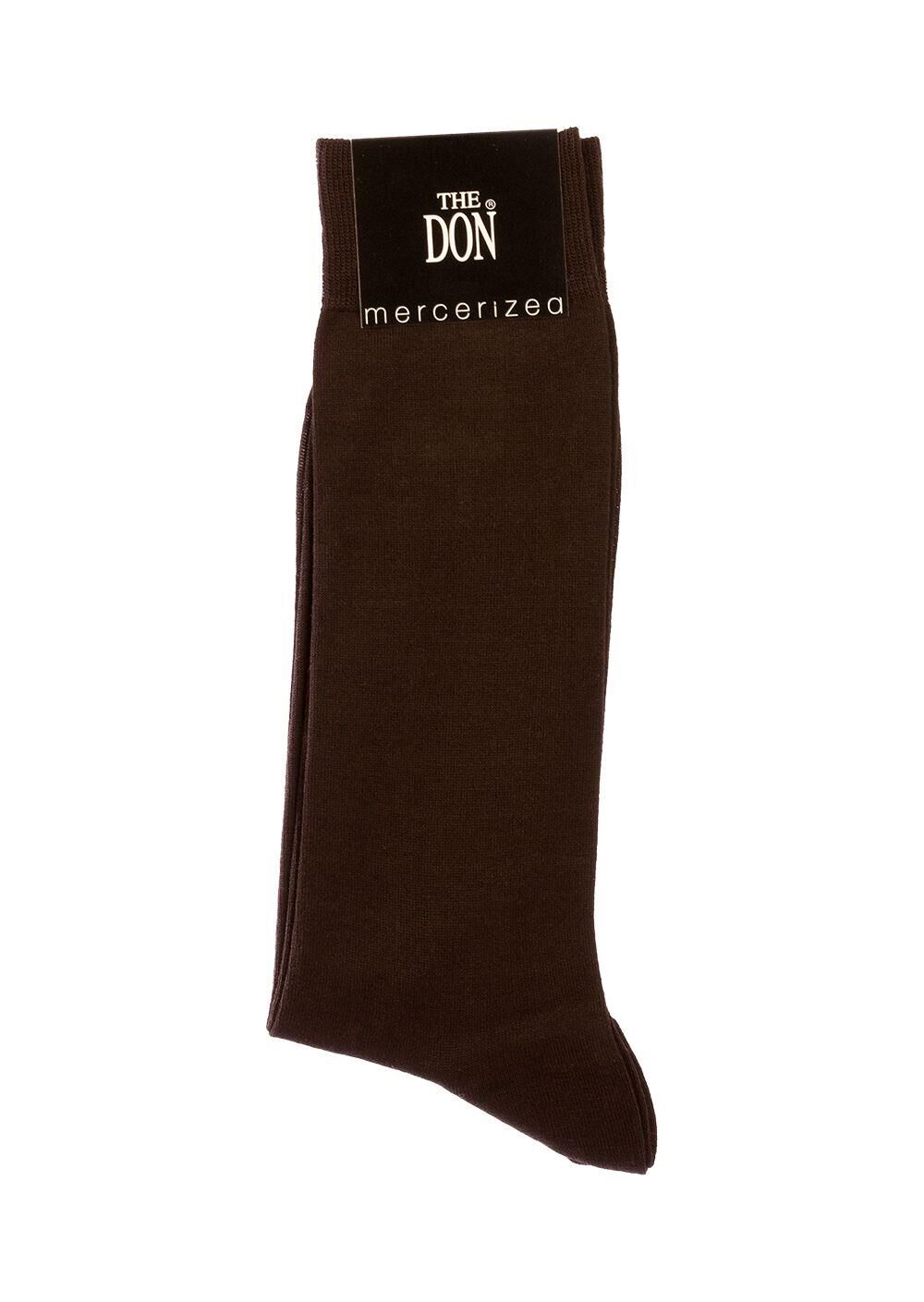 The DON Merserize Erkek Çorap K.Kahve