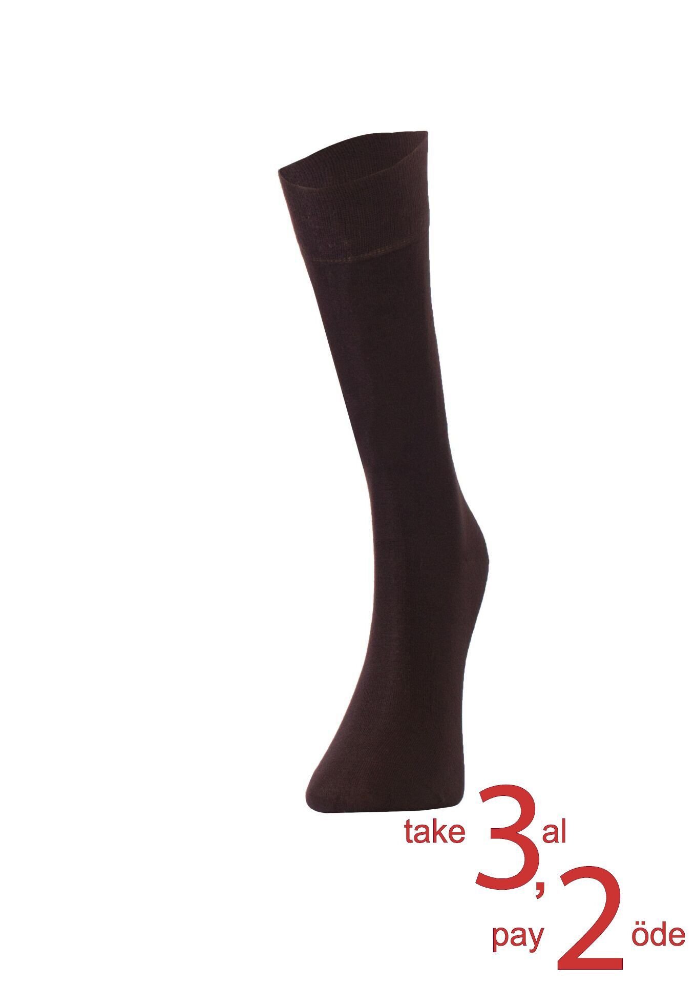 The DON Bambu Erkek Çorap K.Kahve