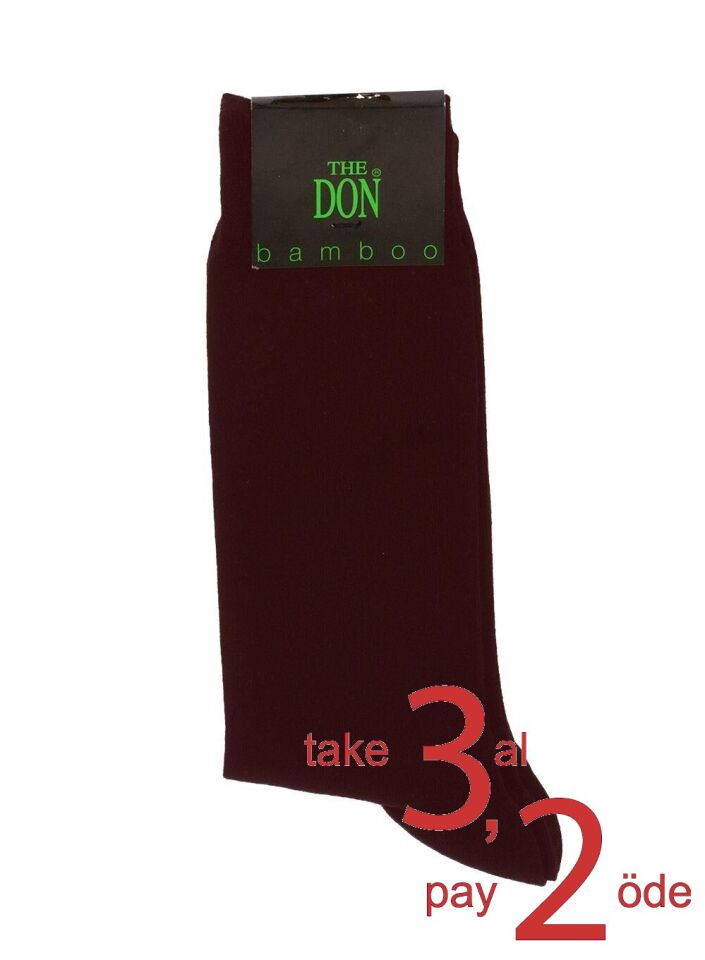 The DON Bambu Erkek Çorap K.Kahve