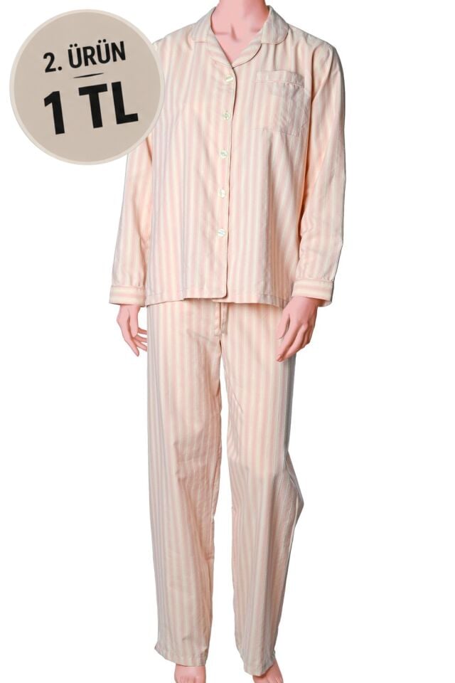 The DON Poplin Kadın Pijama Takımı