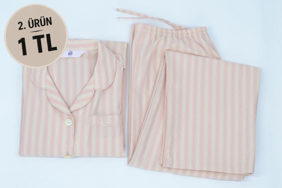 The DON Poplin Kadın Pijama Takımı