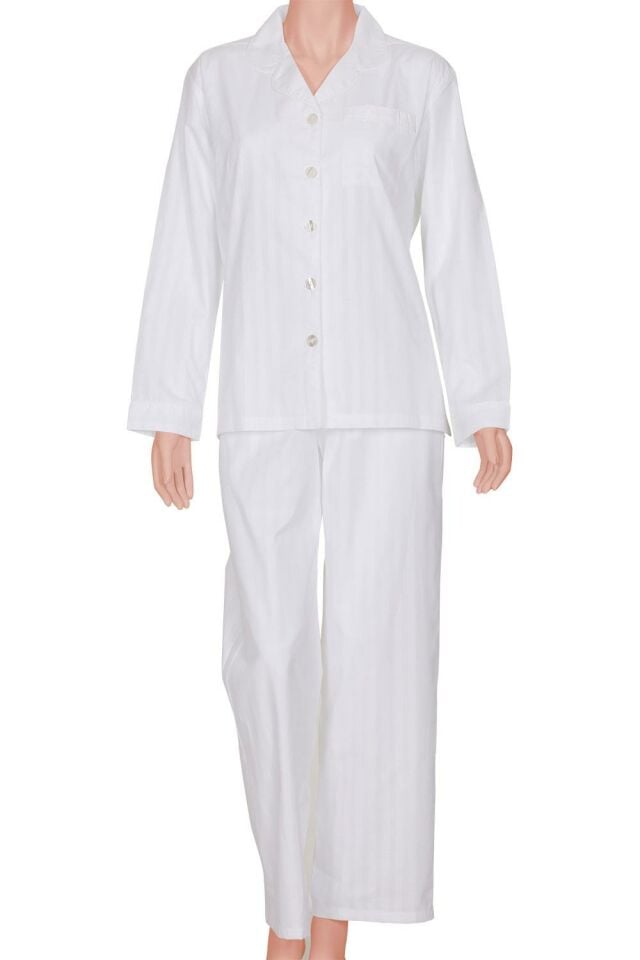 The DON Poplin Kadın Pijama Takımı Desen 8