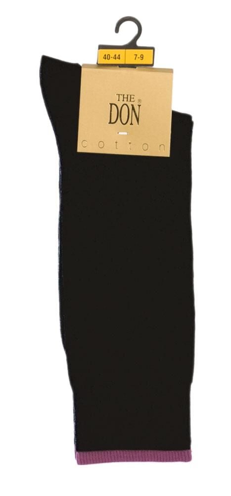 The DON Renkli Lastik Pamuklu Erkek Çorap Açık Mor