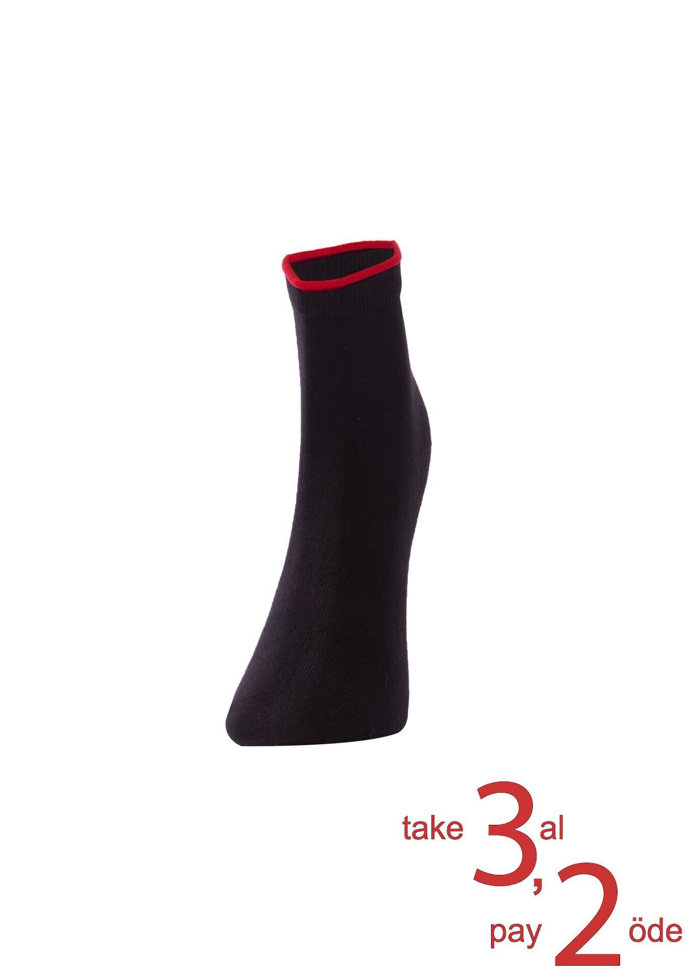 The DON Bilek Renkli Kadın Soket Çorap TDSCS0905 Desen 6