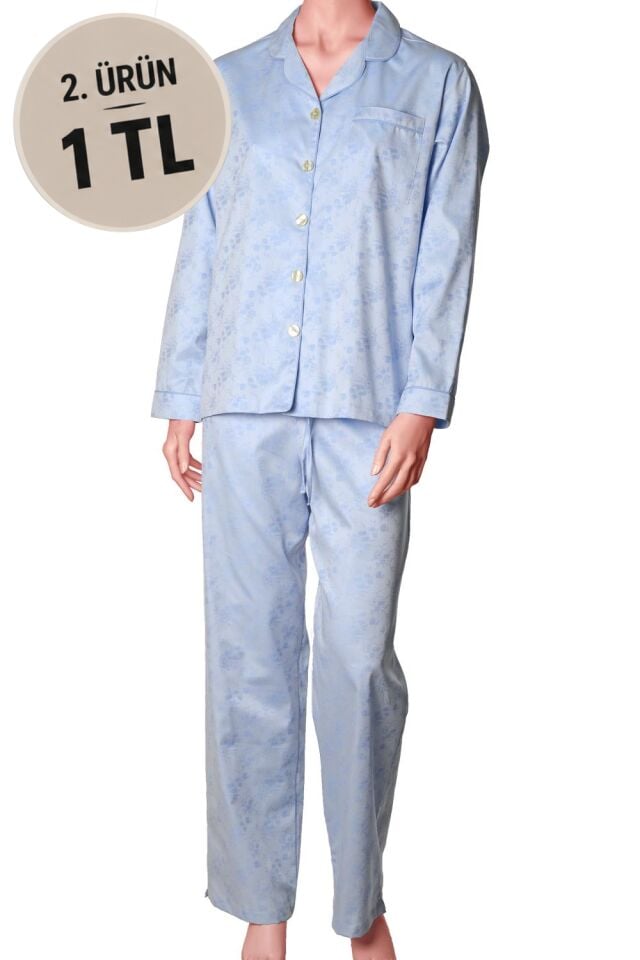 The DON Poplin Kadın Pijama Takımı