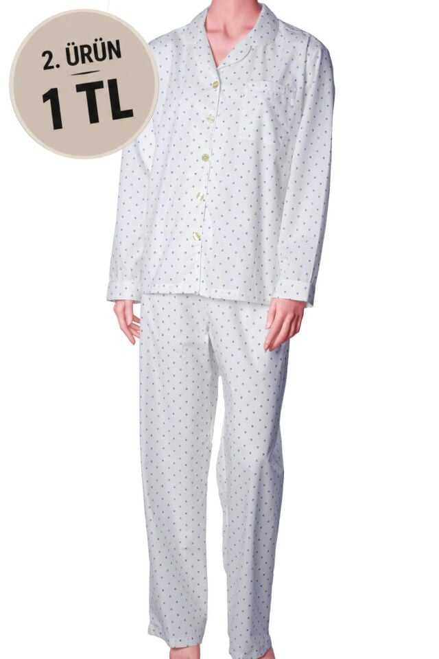 The DON Poplin Kadın Pijama Takımı