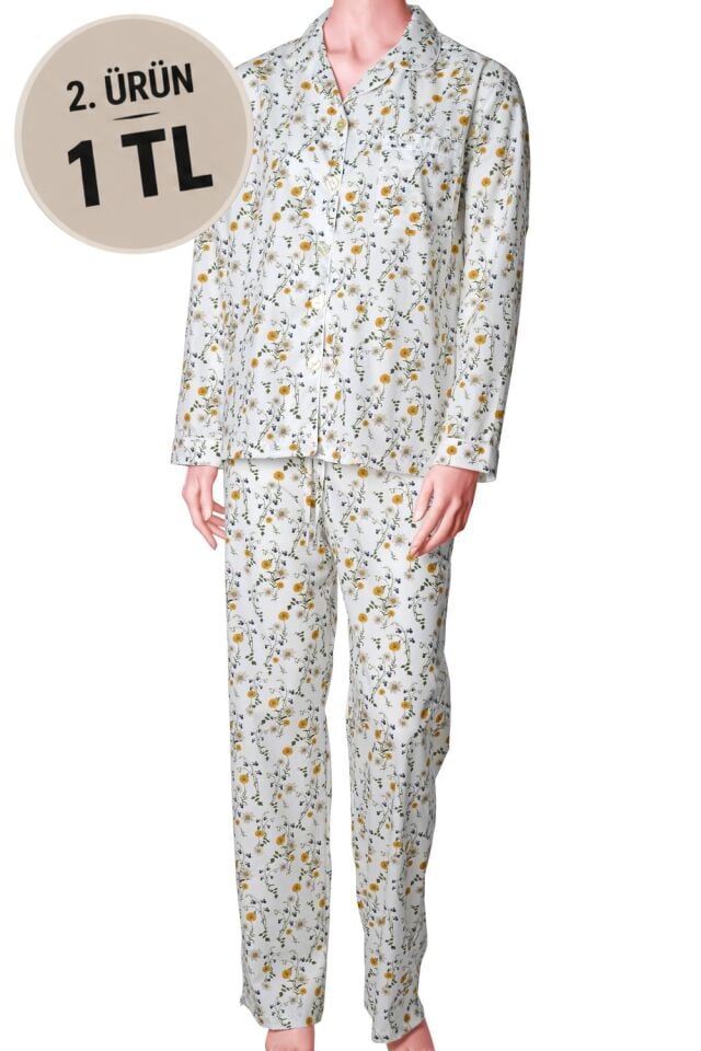 The DON Poplin Kadın Pijama Takımı
