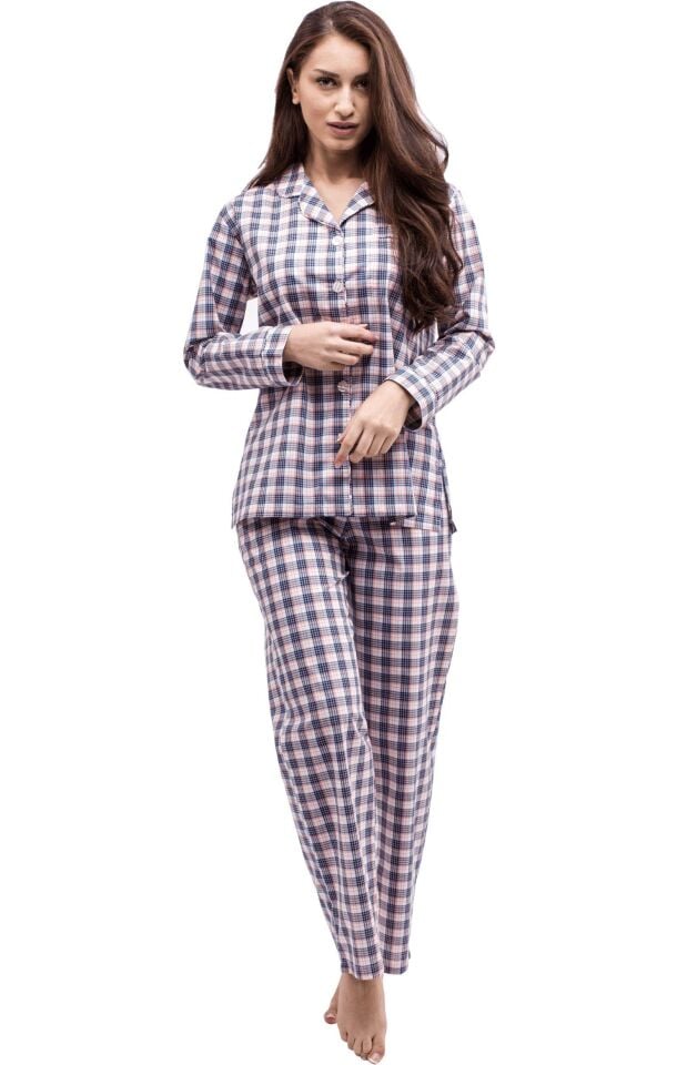 The DON Poplin Kadın Pijama Takımı Desen 14