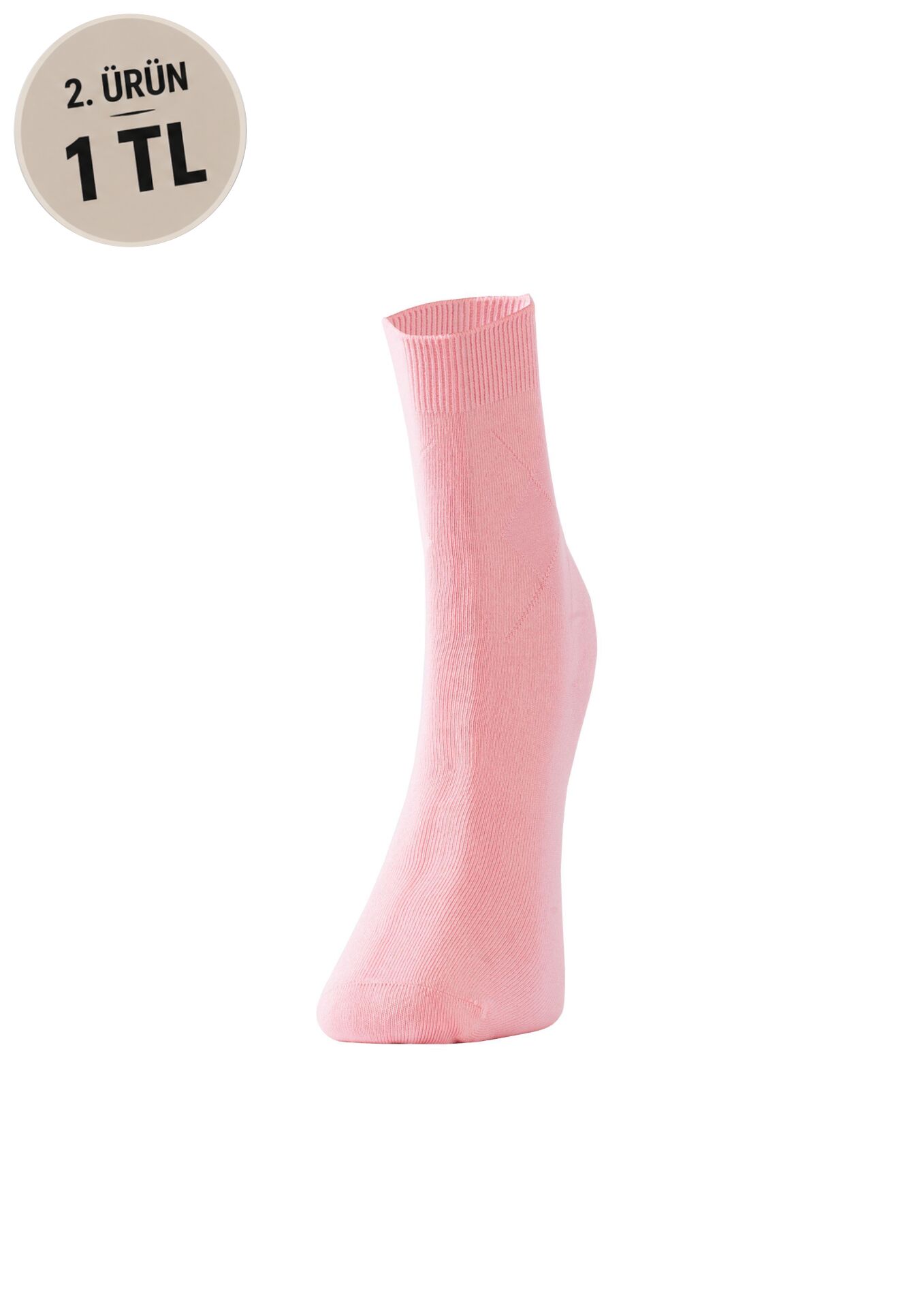 The DON Modal Kadın Soket Çorap TDSCS0901 Pembe