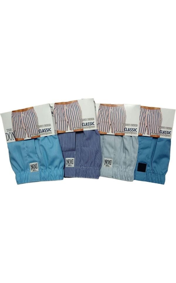 The DON Poplin Erkek Boxer 4'lü Paket - 4P5XL (XL)