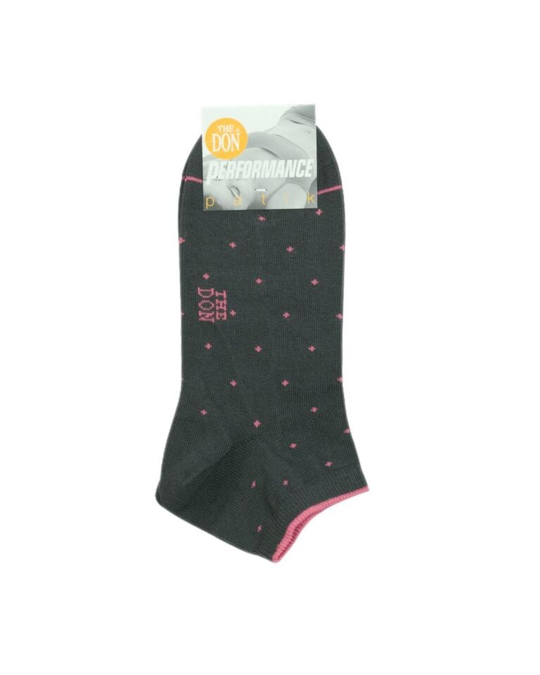 The DON Kadın Puantiyeli Patik Çorap TDSCS0903 Desen 2